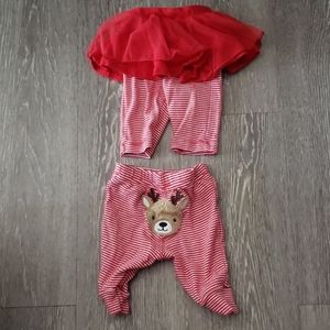 Newborn Christmas bottoms
